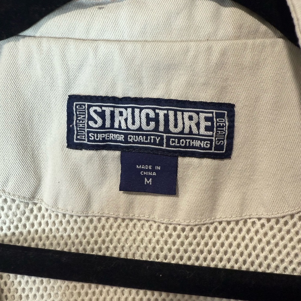 Structure Men's Light Tan Utility Vest - Picture 5 of 9